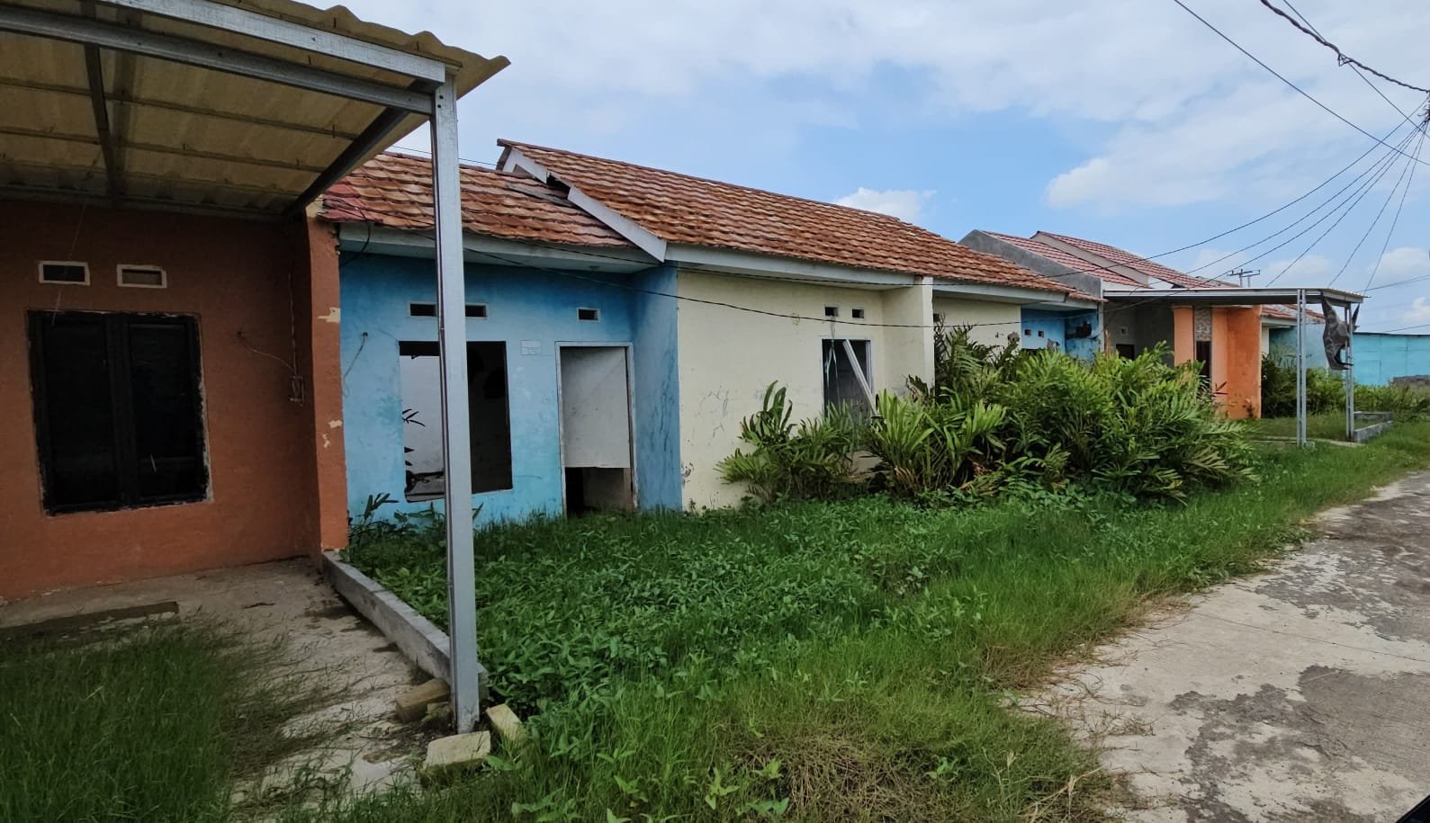 Kondisi Rumah Subsidi yang tidak layak huni di Bekasi ,(foto: pkp/ ristyan)