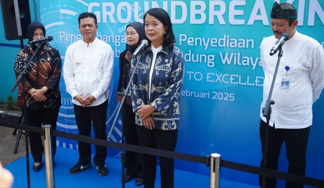 SPAM Bandung Timur Kertasari Siap Ground Breaking