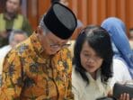 Menteri PU Dody Hanggodo dan Wamen PU Diana Kusumastuty saat Raker dengan komisi V DPRRI ( pu)