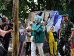 Anggota DPD RI Dapil DKI Jakarta, Fahira Idris, meninjau sejumlah Pendidikan Anak Usia Dini (PAUD) di Kelurahan Pulau Kelapa