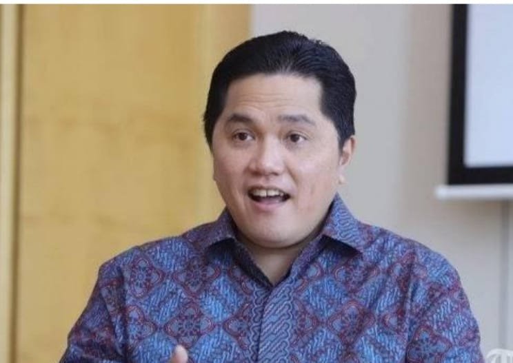 Menteri BUMN Erick Tohir ( foto: tribun )
