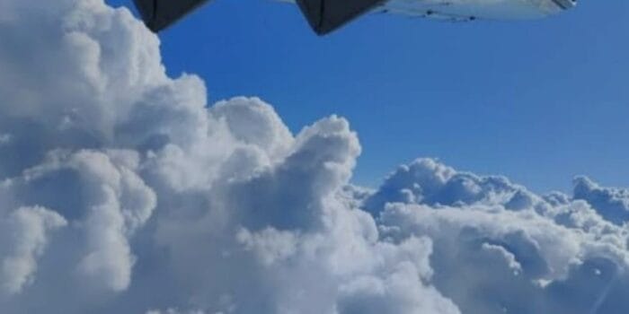 Modifikasi Cuaca yg dilakukan DKI bersama BMKG ( foto : BMKG )