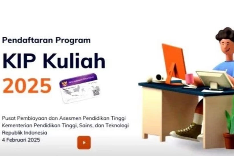 Tangkapan layar Kemdiktisaintek ttg pembukaan pendaftaran Kartu Indonesia Pintar untuk Kuliah