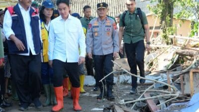 Wamen PU: Percepat Pengerukan Sedimen Sungai Cipalabuan dan Penggantian Jembatan Cidadap Sukabumi