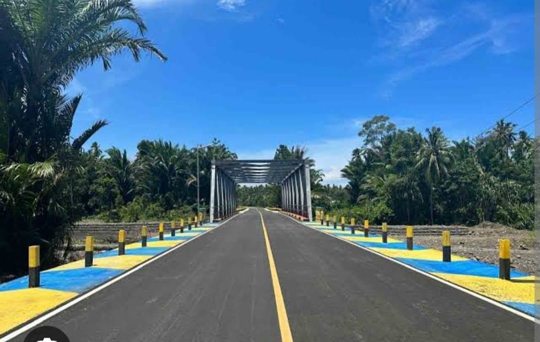 Kondisi jalan di Maluku yg telah bagus