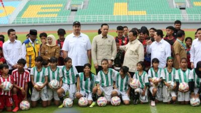 Peresmian 17 Stadion Bentuk Dukungan Kementerian PU untuk Sepak Bola Indonesia Mendunia