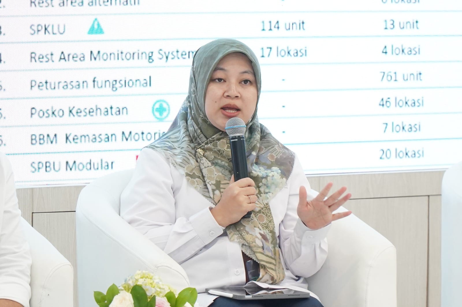 Corporate Communication & Community Development Group Head Jasa Marga Lisye Octaviana ( foto: JM )