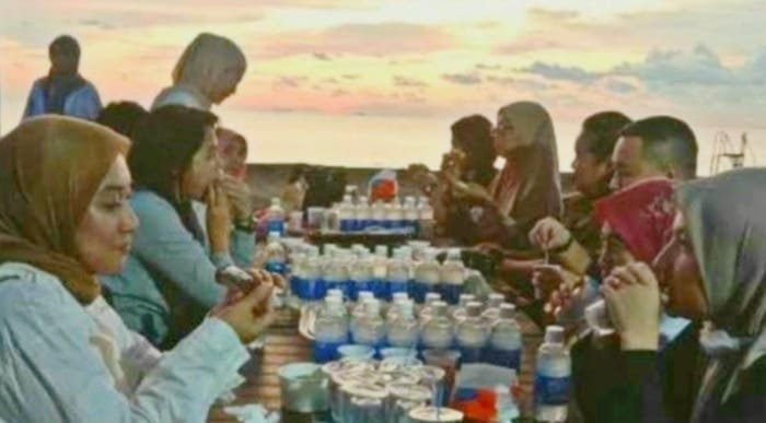 Suasana Bukber Keluarga (foto Istimewa)