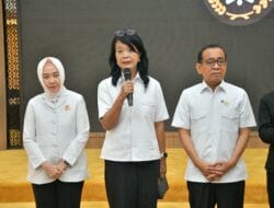 Wamen Diana ;Tingkatkan Sinergitas Pengendalian Banjir di Jabodetabek