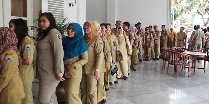 ASN Pemprov DKI Jakarta. (Foto: Ist)