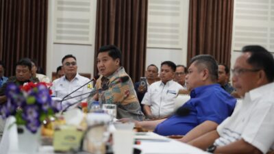 Diskusi Menteri PKP dengan stakeholder perumahan tentang kepemilikan rumah untuk rakyat (foto:birkompkp/ristiyan)