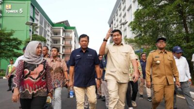 Menteri Ara saat kunjungan kerja di KITB Batanf Jawa Tengah ( foto: birkom pkp/ Ristyan )