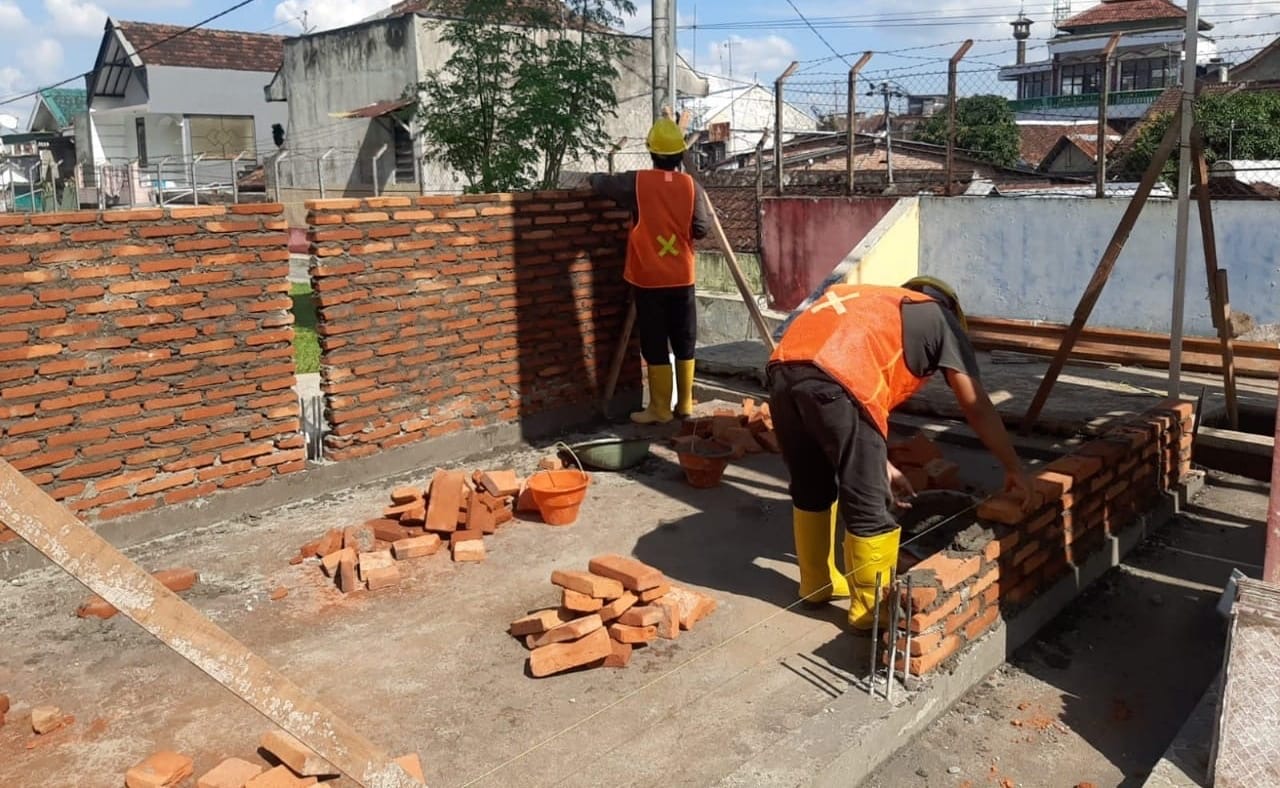 Kementerian PU juga membangun Sekolah Rakyat ( foto: birkom pu)