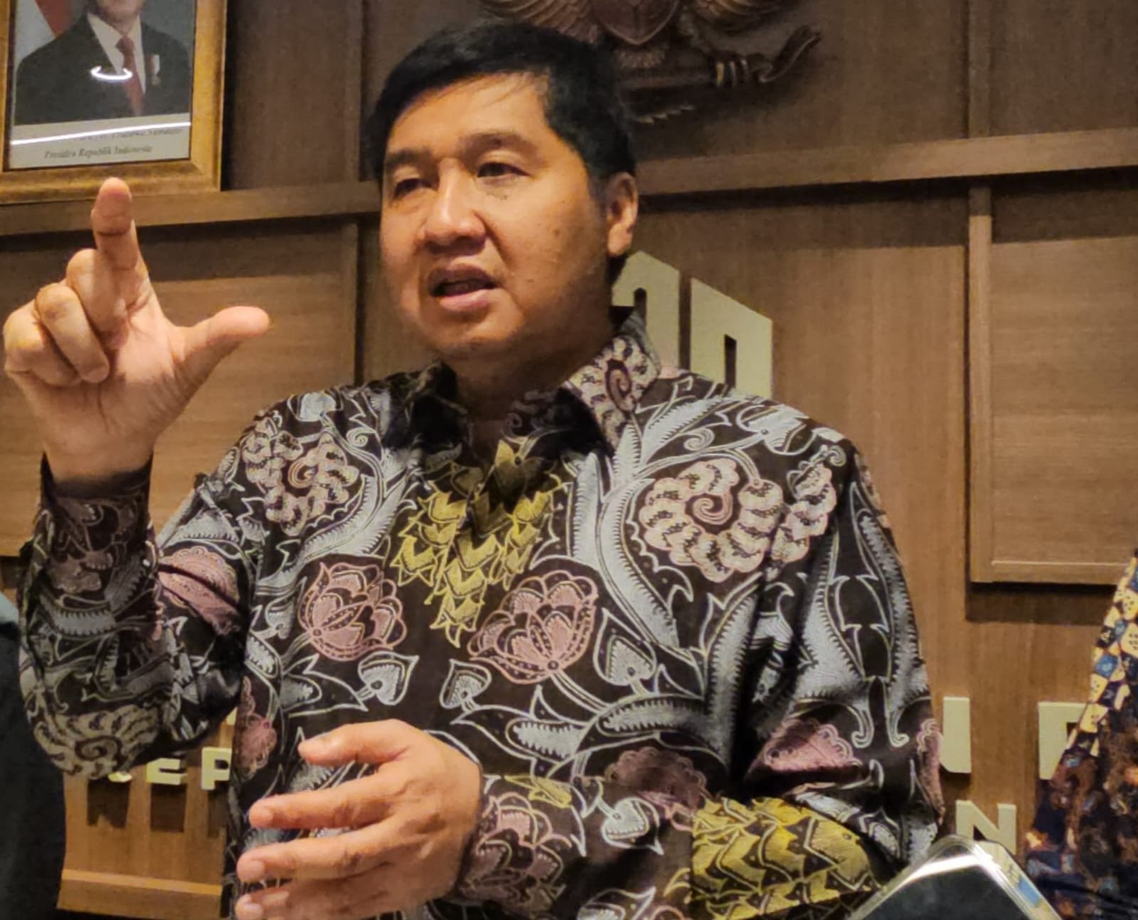 Menteri PKP Maruarar Sirait ( foto : birkom pkp/ Ristyan )