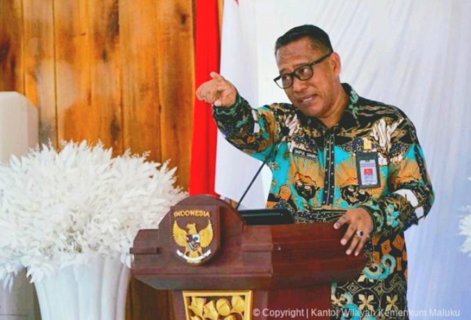 Kakanwil Kementerian Hukum RI Provinsi Maluku, Saiful Sahri (Foto : Istimewa)