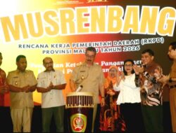 Gubernur Lewerissa Paparkan Kemajuan Pembangunan dan Pertumbuhan Ekonomi Maluku Saat Membuka Musrembang dan RKPD Tahun 2026
