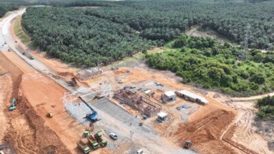 Pembangunan Tol Betung- Tempino- Jambi dipercepat untuk permudah konektifitas ( foto: birkom pu )