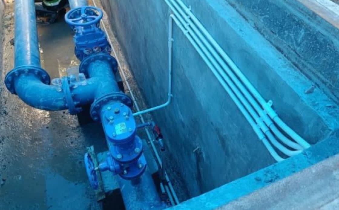 Instalasi SPAM ( foto: birkom.pu)