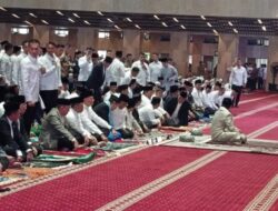 Presiden Prabowo Subianto Shalat Idul Adha di Masjid Istiqlal