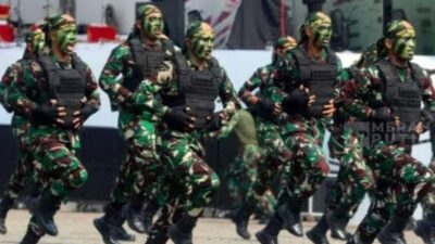 Ilustrasi Pasukan TNI yang siap dikirim untuk evakuasi WNI di Iran dan Israel