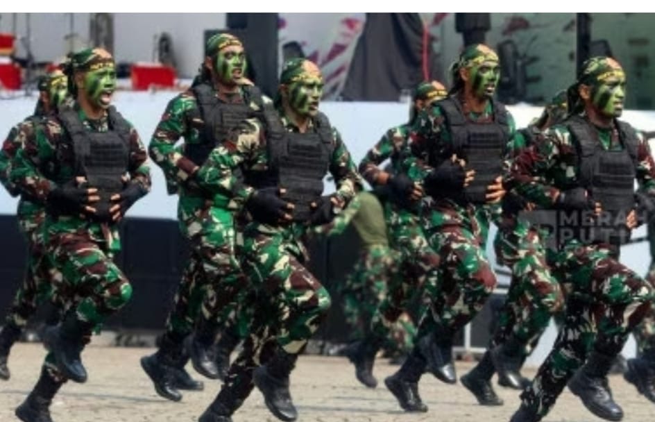 Ilustrasi Pasukan TNI yang siap dikirim untuk evakuasi WNI di Iran dan Israel