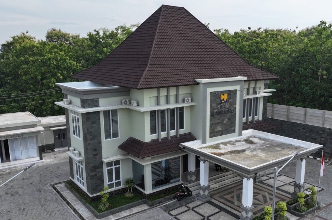 Kantor SPAM Kamijoro di Kulon Progo Untuk Layani 1.702 Sambungan Rumah ( foto: birkom pu)