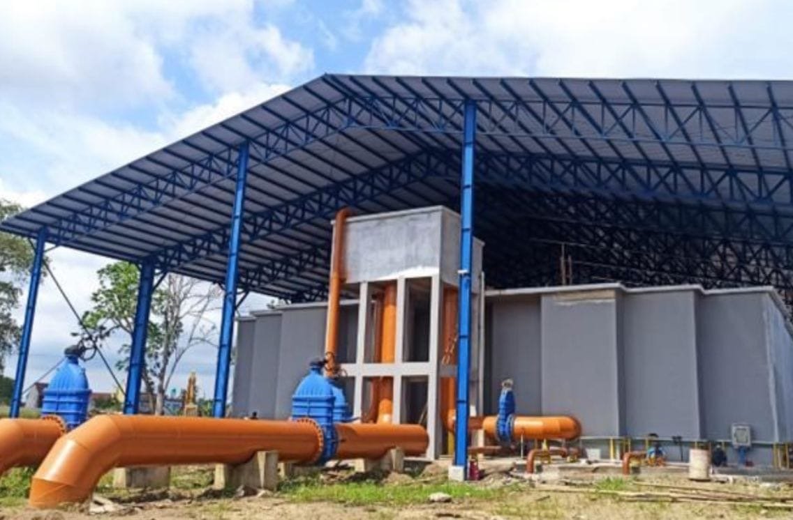 SPAM Regional Mamminasata  Sulawesi Selatan ( foto: birkom pu)