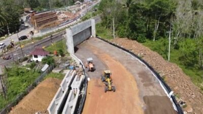Flyover Gelumbang, Perlancar Konektivitas Jalan Lintas Palembang–Prabumulih (foto: birkom pu )