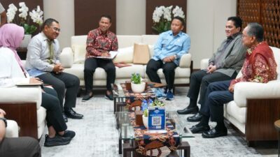 Dukung Kemajuan Sepak Bola Nasional, Kementerian PU Perkuat Sinergitas dengan PSSI ( foto: birkom pu)