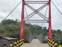 Selesaikan 50 Jembatan Gantung ( JG) Tahun 2025. Kementerian PU Siapkan 63 JG Tahun 2026