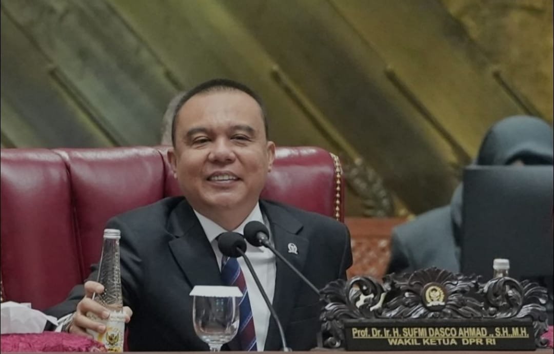 Wakil Ketua DPR-RI Susmi Dasco Ahmad di DPR RI ( foto: instgm Susmi dasco)