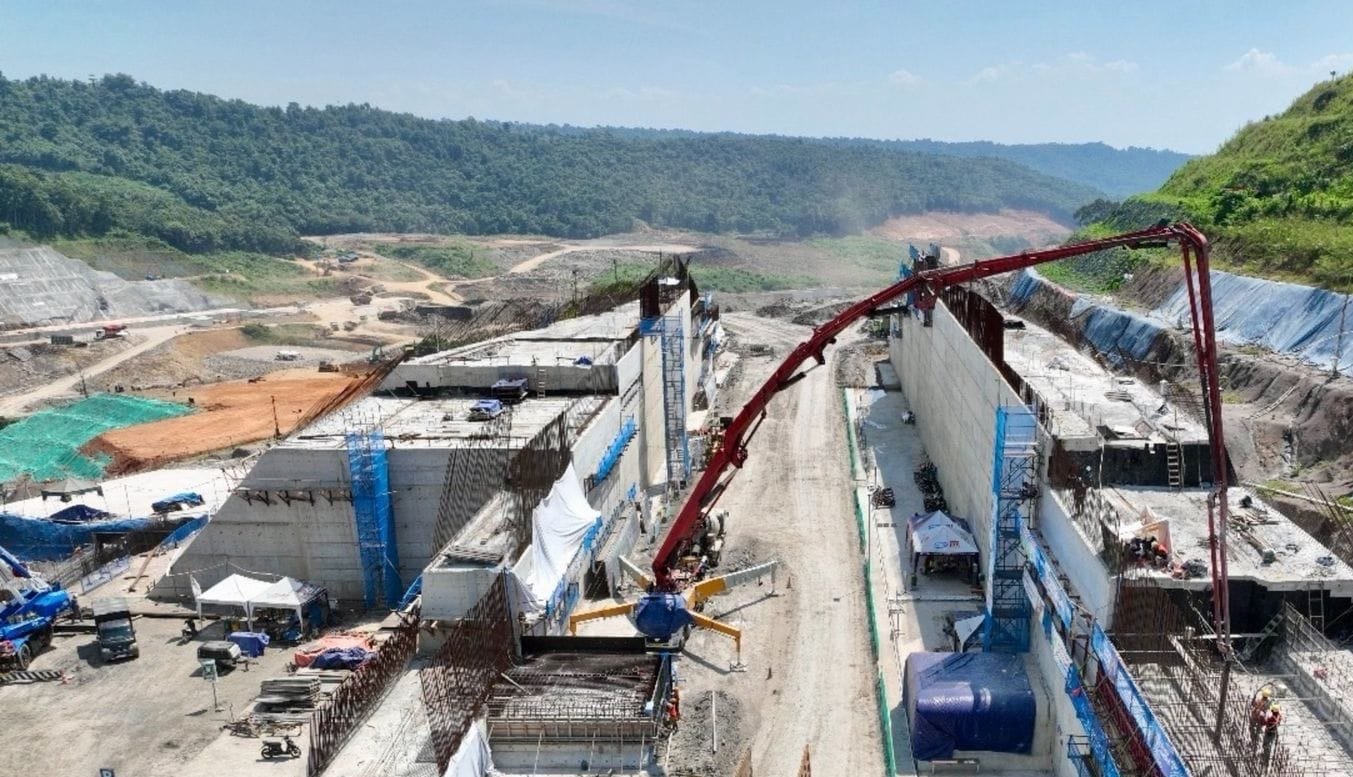 Bendungan Cijurey Dipercepat Pembangunannya Sebagai Komitmen Dukung Swasembada Pangan (foto: birkom pu)