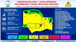 BMKG: Peringatan Dini Cuaca Ekstrim di Perairan Maluku (foto : Istimewa)