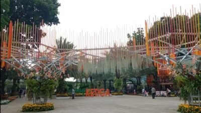 Pameran Flona di Lapangan Banteng ( foto: dispar)