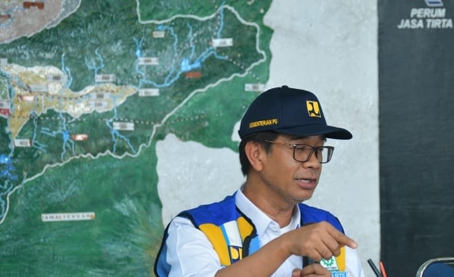 Kepala BBWS Pemali Juana, Sudarto (foto: tangkapan layar foto birkom pu/ SPN/ dd)