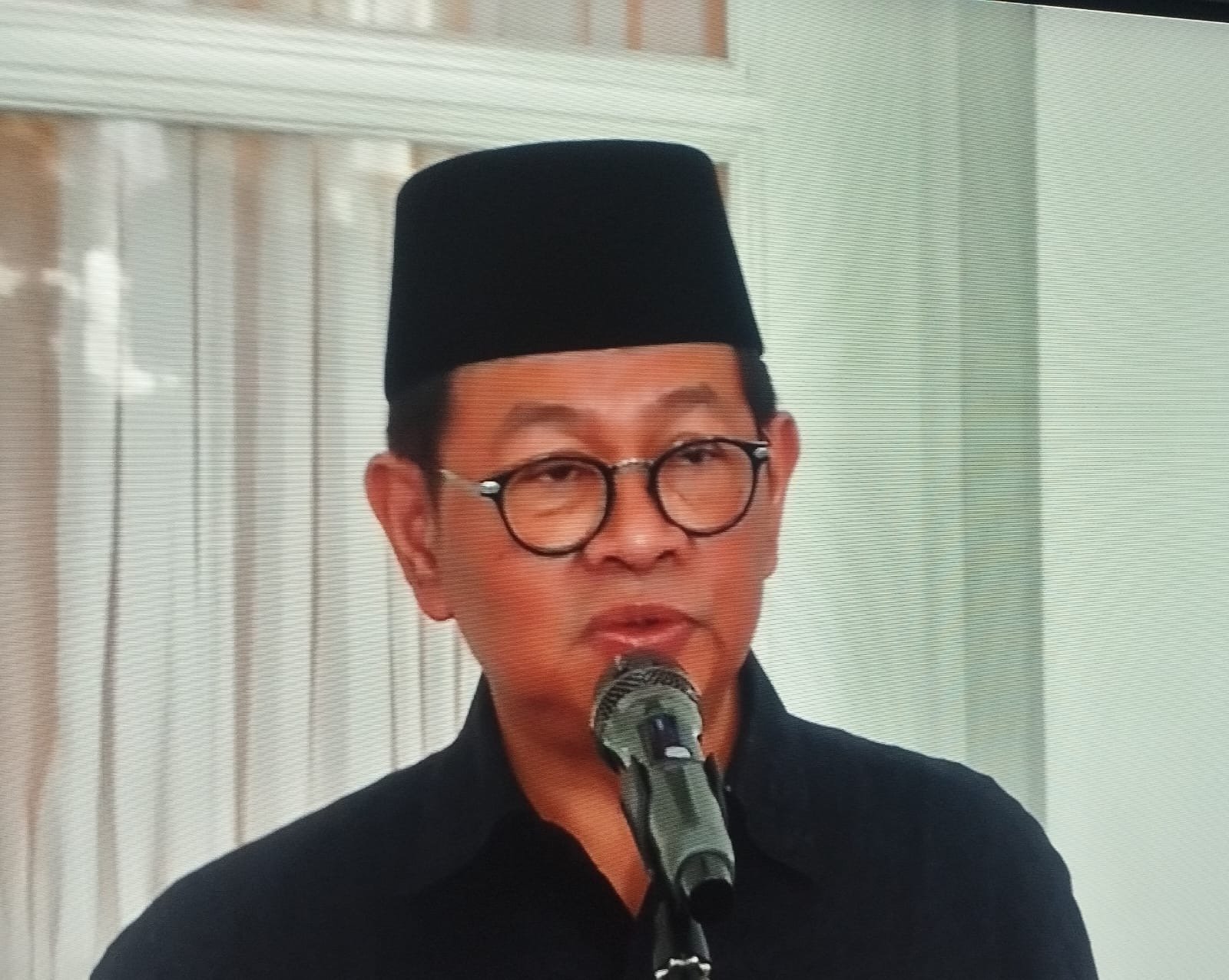 Gubernur DKI Pramono Anung saat memberikan keterangan kepada media terkait imbas kota jakarta pasca demo ( foto: tangkapan layar)