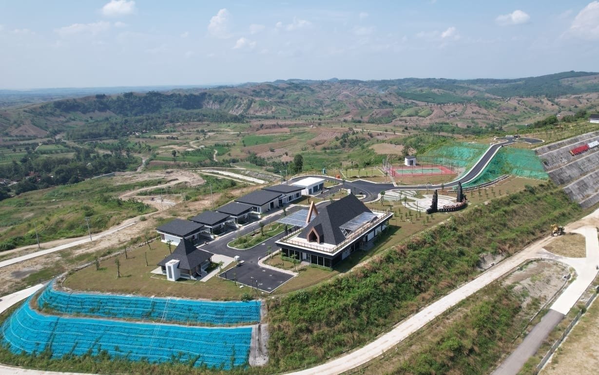 Bendungan Jragung hampir selesai pembangunan nya, diperkirakan Agustus 2026 selesai ( foto: birkom pu)