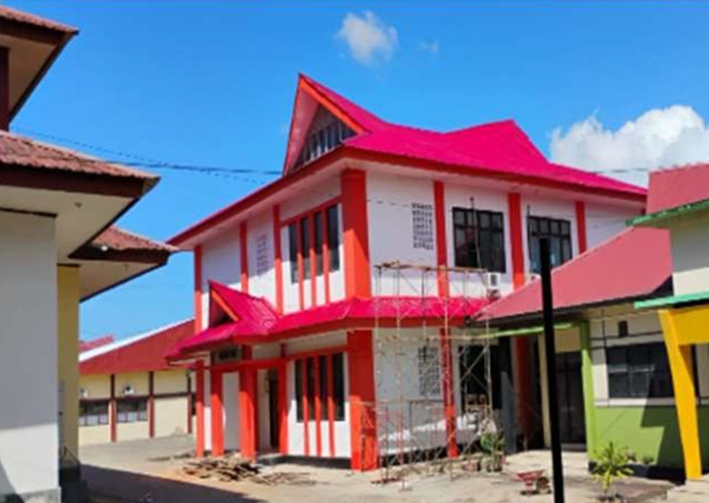 Sekolah Rakyat di Sulawesi Tenggara ( foto: birkom pu)