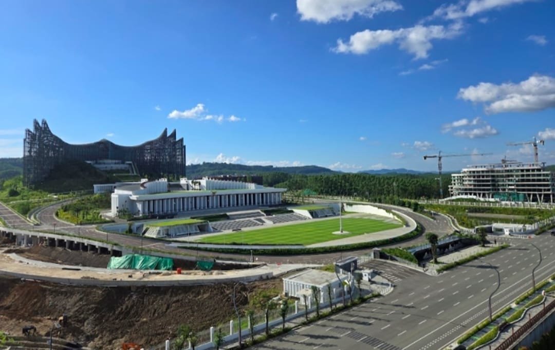 Istana Negara di IKN (foto: birkom pu)