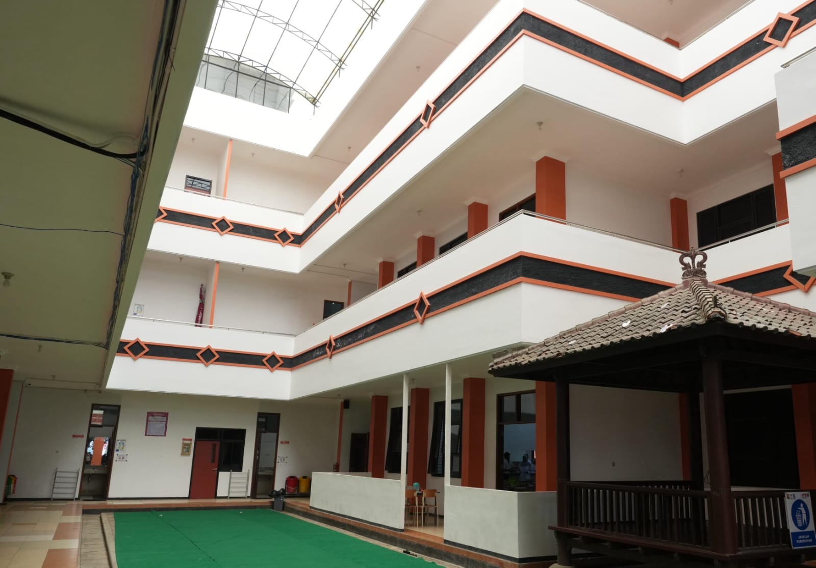 Bangunan Sekolah Rakyat Politeknik Malang fasilitas telah lengkap( foto: birkom pu)
