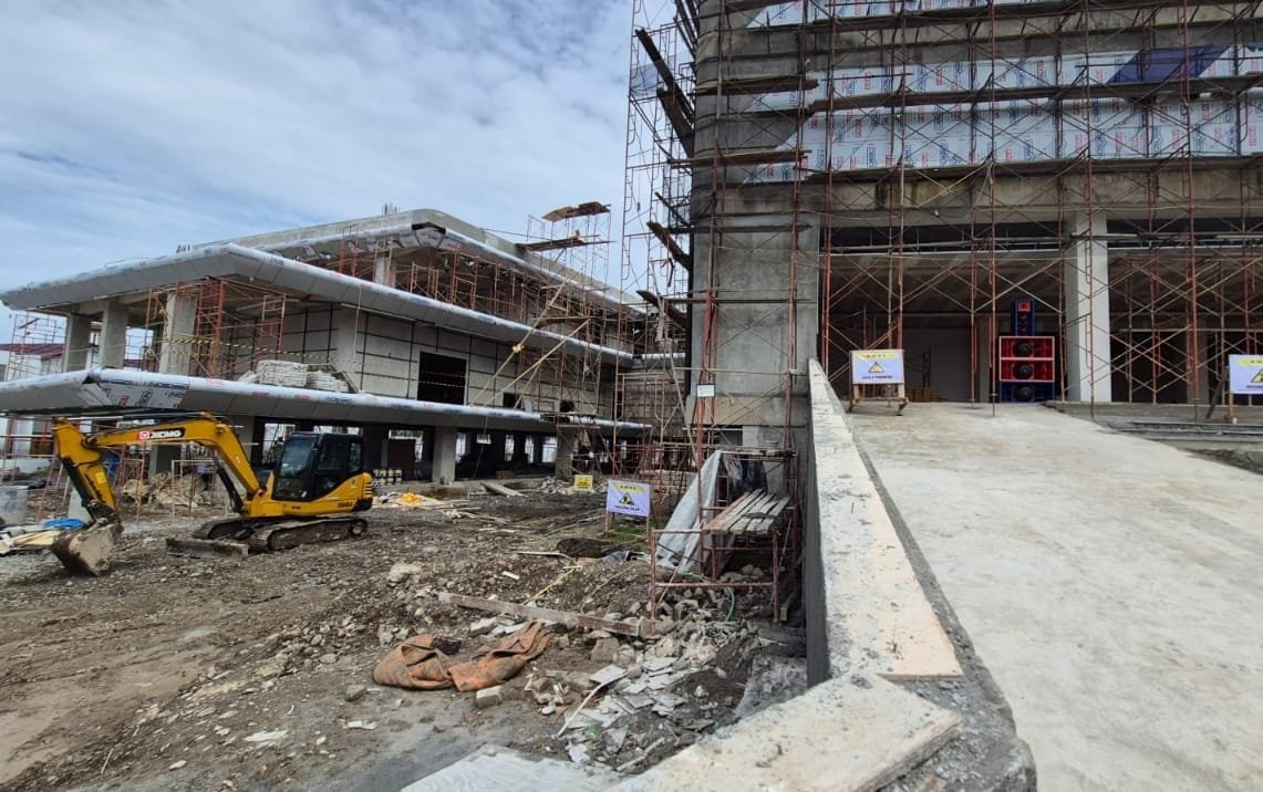 Pembangunan BPKP Maluku Utara  ( foto: birkom pu)