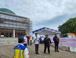 Pembangunan Gedung Kantor Perwakilan BPKP Maluku Utara Dikebut Penyelesaiannya
