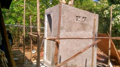 Pembangunan sanitasi oleh Kementerian PU ( foto: birkom pu)