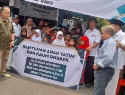 HUT SK.Dialog ke-27 dan hariandialog.co.id ke-13 , James Tobing : Dirayakan dengan Ucapan Syukur Berupa Pemberian Baksos dan Santunan