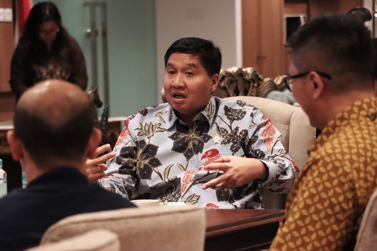 Kementerian PKP - HIPMI Siap Sosialisasikan KUR Perumahan (foto: birkom pkp/ ris)