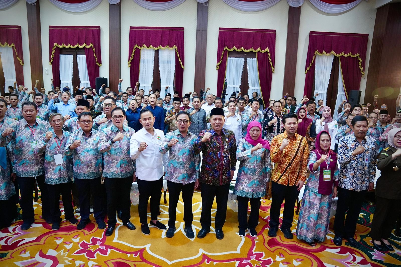 Para peserta Musyawarah Wilayah Dekoppinwil Jattim, (foto;  humas kemenkop)