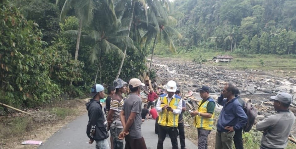 Langkah cepat Kementerian PU lakukan tanggap darurat bencana ( foto: birkom pu)