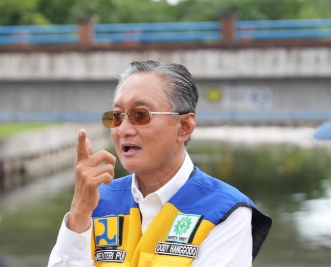 Menteri PU Dody Hanggodo sangat mengapresiasi Pidato Presiden dan merasa bangga ( foto: birkom pu)