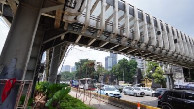 Dukung Pemulihan Layanan Publik, 2 JPO Mulai Diperbaiki