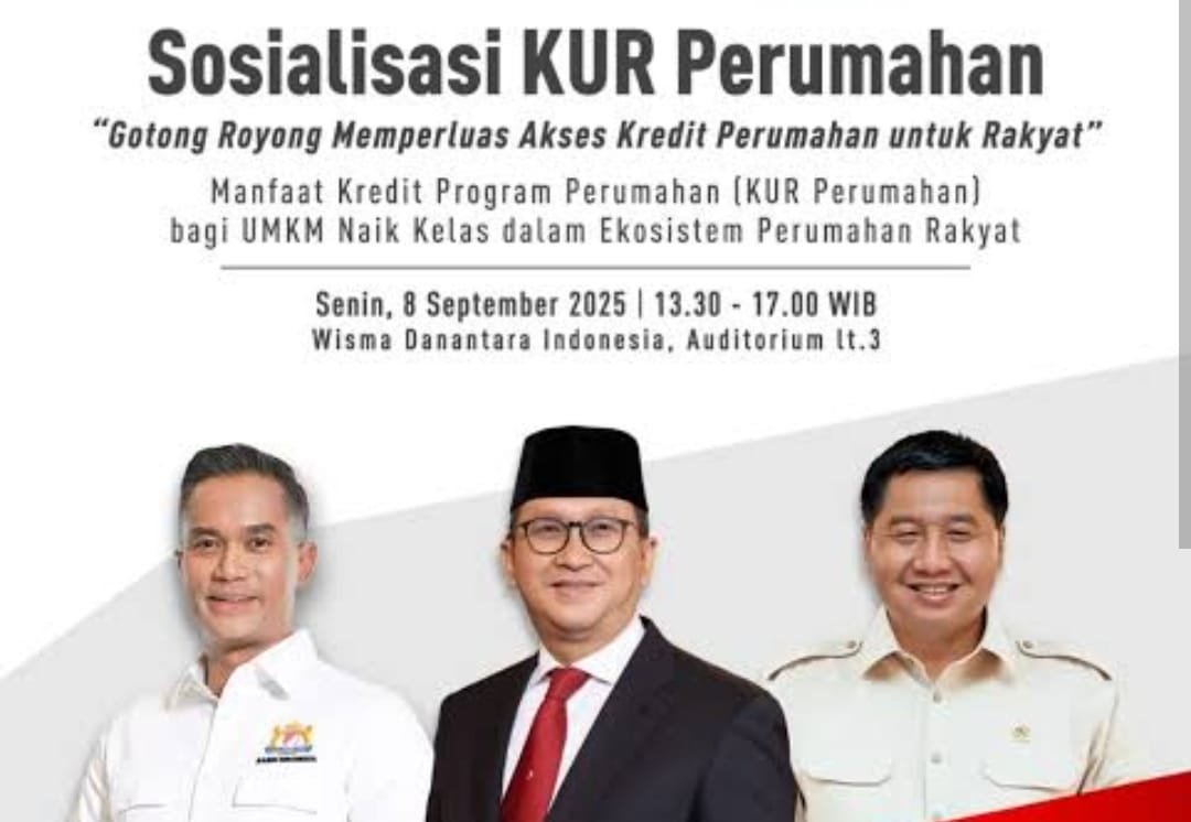 Menteri PKP Maruarar Sirait ( kanan) , CEO Danantara, Roslan P Roeslani ( tengah) , Ketua Umum Kadin Indonesia, Anindya Bakrie ( kiri ) (foto: instagram kadin )